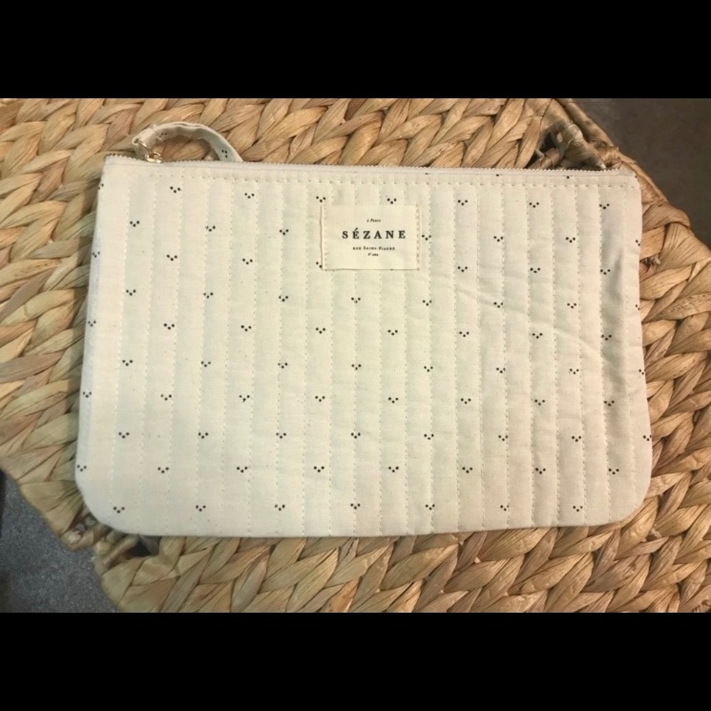 Sezane Pochette Pouch Wristlet - Picture 2 of 3
